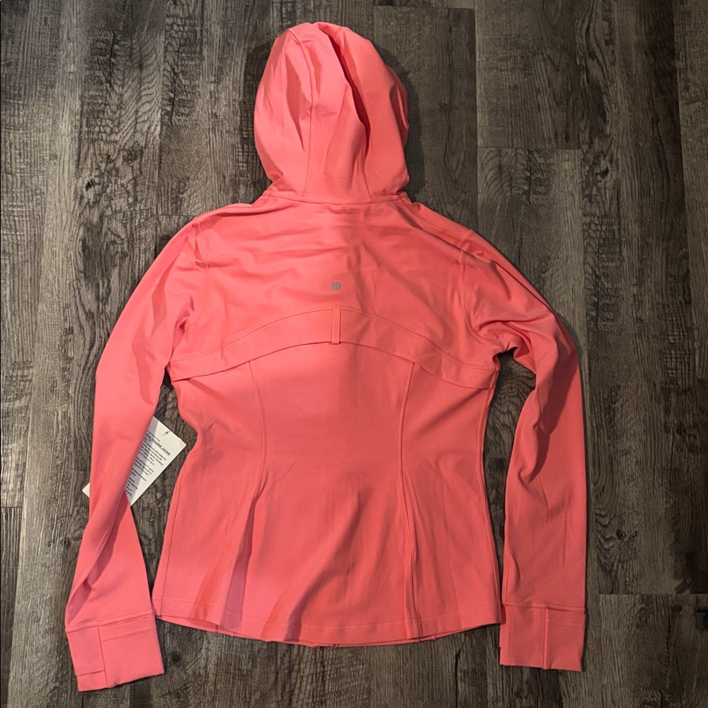 Lululemon Hooded Define Jacket - Pink - Size 12 - New with Tags - Picture 4 of 4